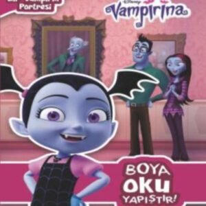 Disney Vampirina Bir Vampirin Portresi Boya Oku Yapıştır - Görsel 2